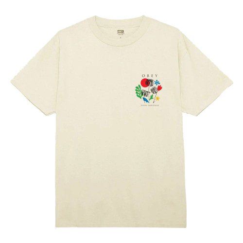 Obey Ανδρική κοντομάνικη μπλούζα Flowers Papers Scissors Classic Tee